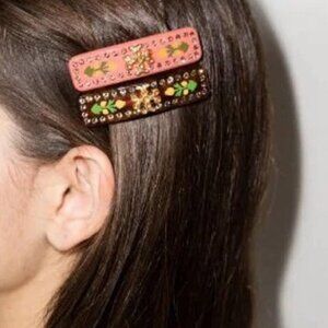 TORY BURCH Roxanne Embellished Small Barrette